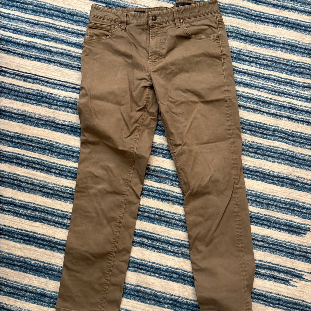 7 Diamonds Men's Tan- Greyish -Green Pants size 32/30